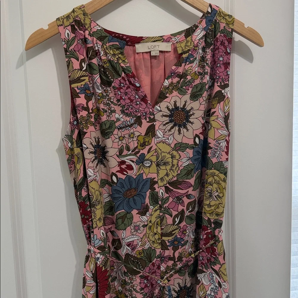 Small Women’s LOFT Floral Dress - Picture 6 of 11